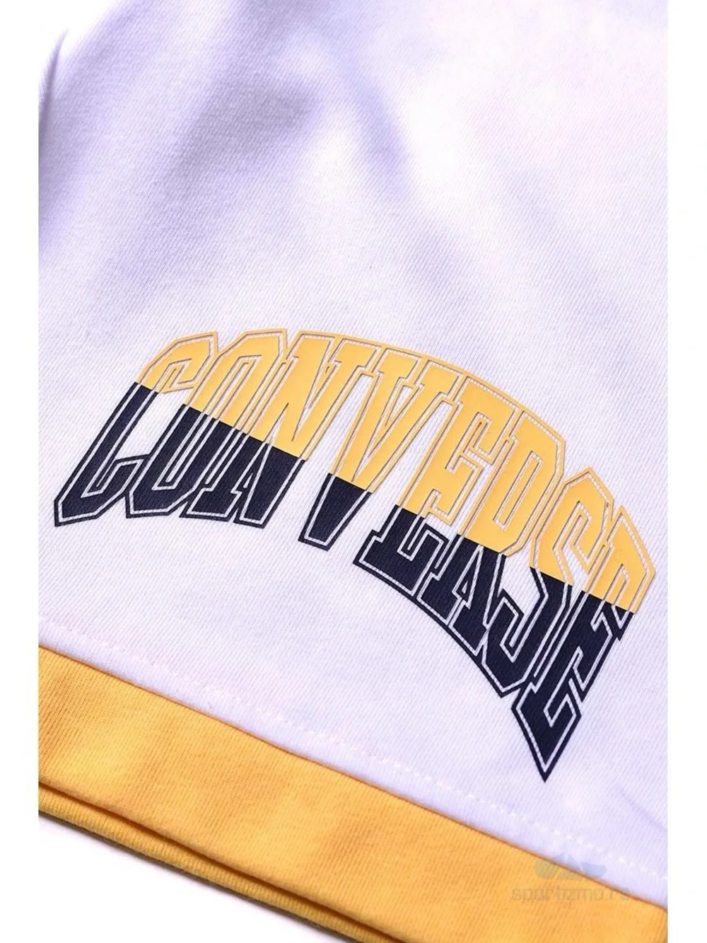 Brand New-Converse Boys' Asymmetrical Colorblock shorts